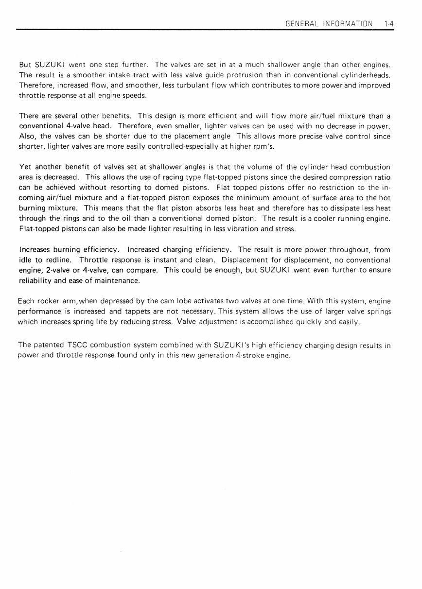 Suzuki Quadrunner 250 LT250E LT 250E ATV Service Repair Shop Manual 1985-1986 preview img 9