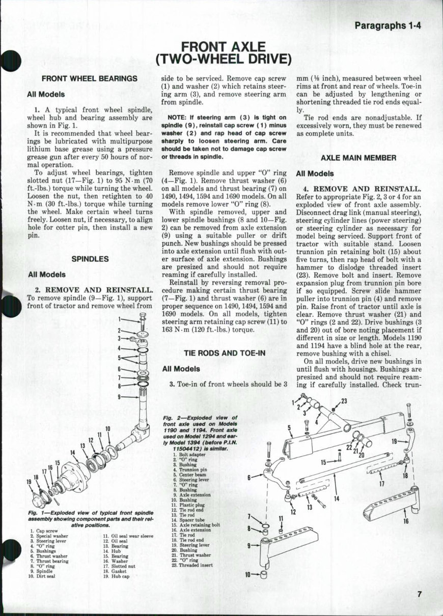 Case IH 1490 Workshop Repair Service Manual preview img 6