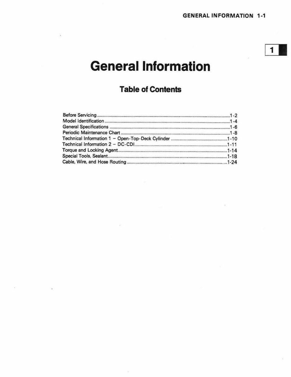 1996 Kawasaki Bayou 400 (KLF400) 4x4 ATV OEM Service & Repair Manual preview img 7