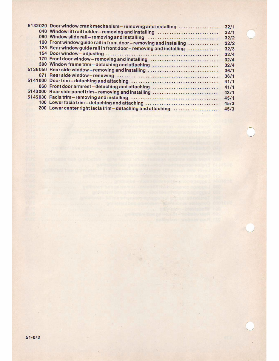 BMW 315 - 323i (E21) CAR Service & Repair Manual - ! preview img 3