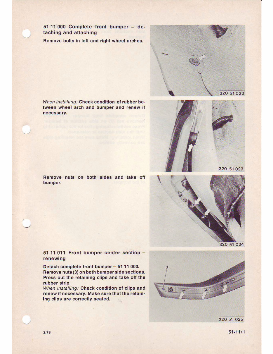 BMW 315 - 323i (E21) CAR Service & Repair Manual - ! preview img 5