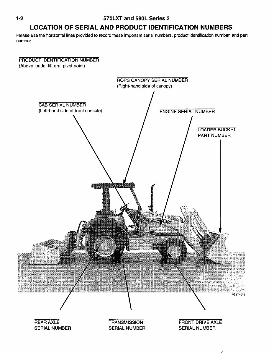 Case 570LXT & 580L Series 2 Loader Backhoe Tractor Parts Manual preview img 2