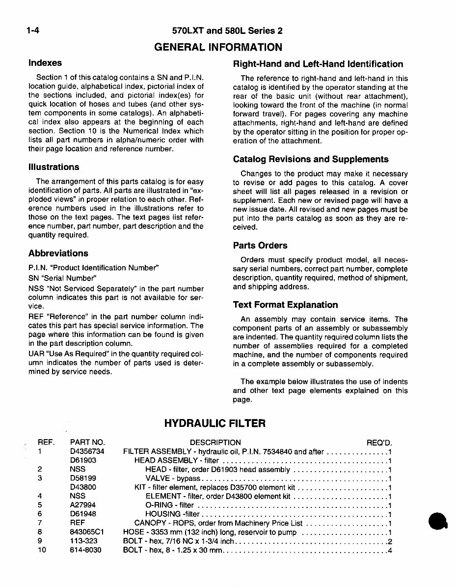 Case 570LXT & 580L Series 2 Loader Backhoe Tractor Parts Manual preview img 4