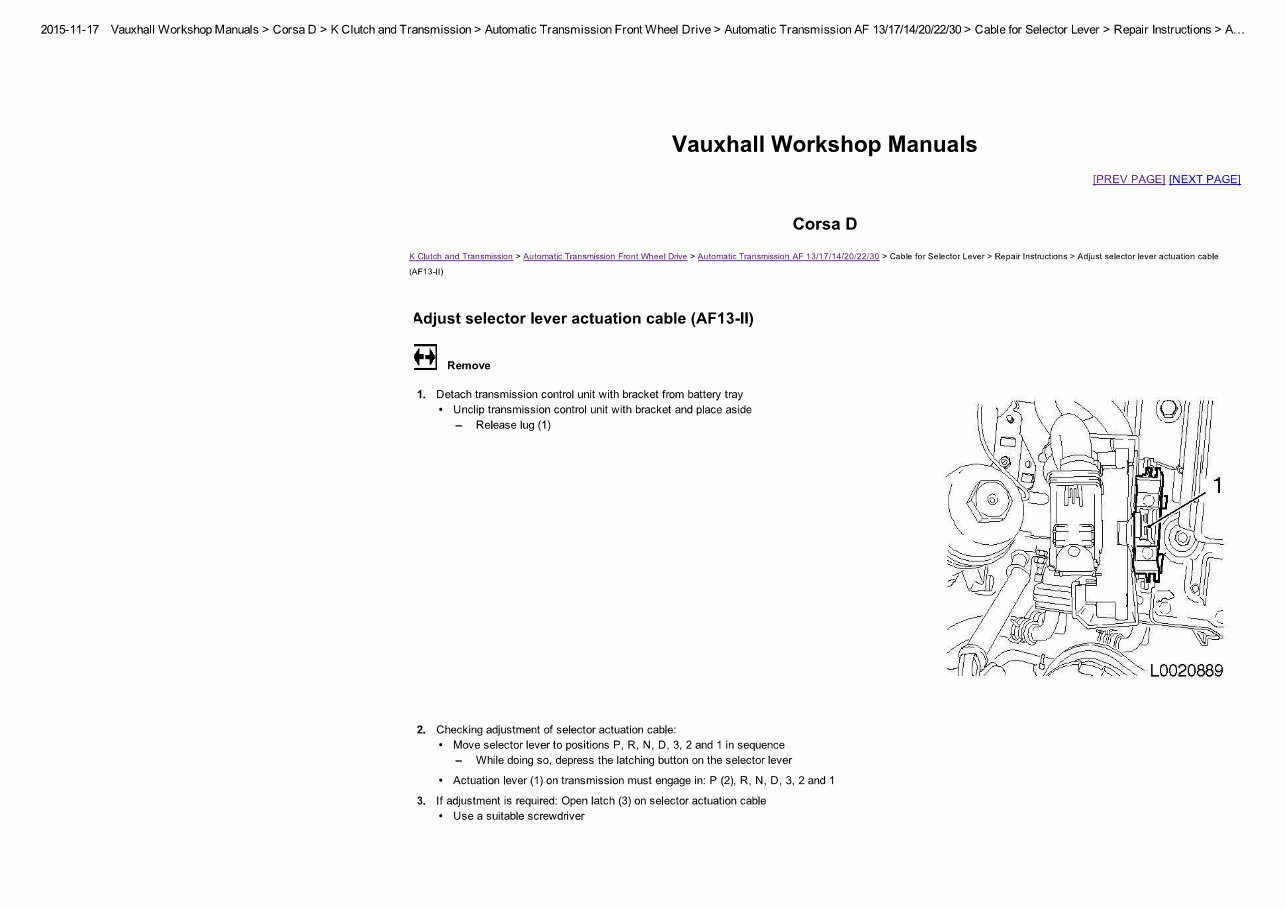 2012 Opel Corsa D Service & Repair Manual preview img 5