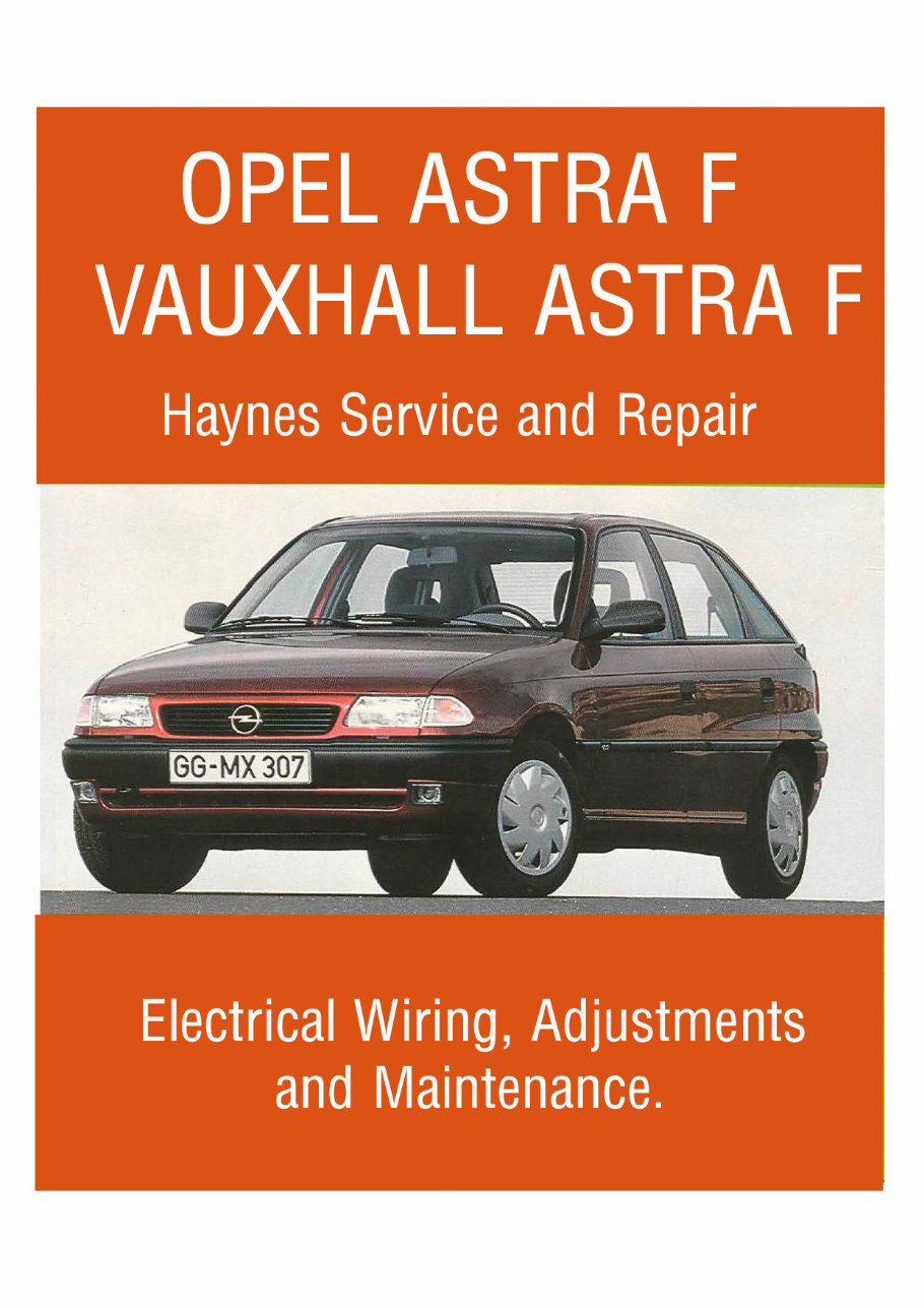 1998-2004 Opel Astra G Service & Repair Manual preview img 1