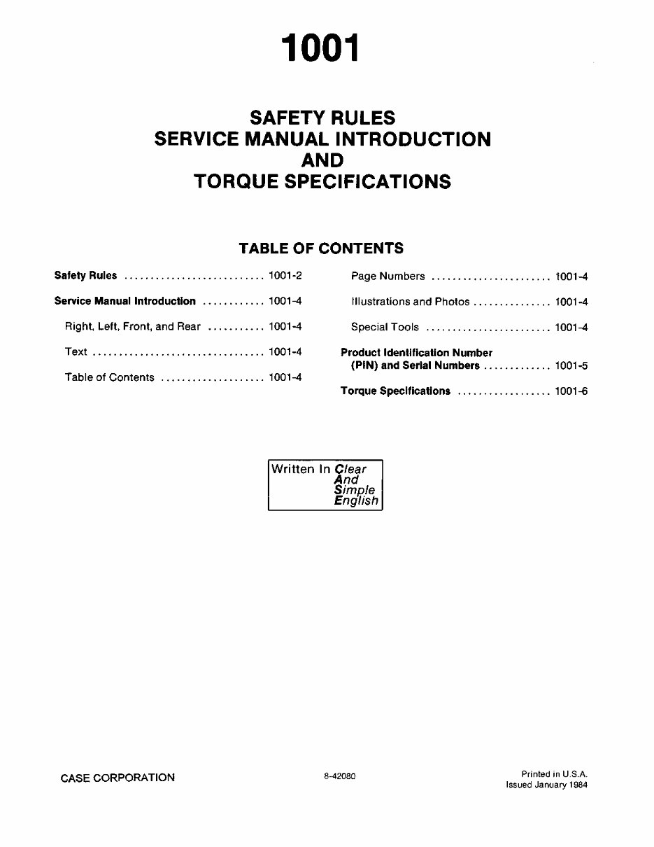 CASE 1835B Skid Steer Service Repair Workshop Manual preview img 3