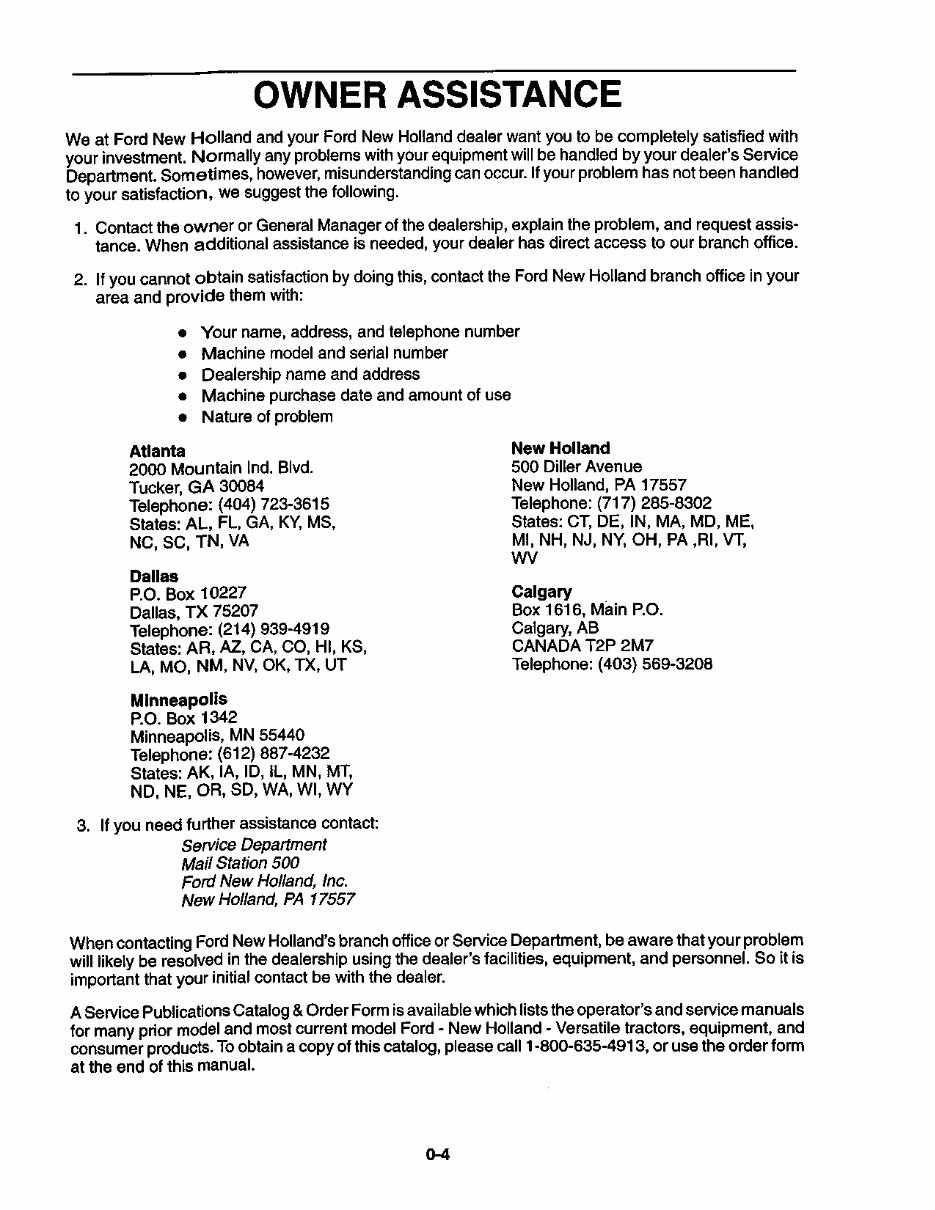 NEW HOLLand 630 ROUND BALER Operators Manual preview img 6
