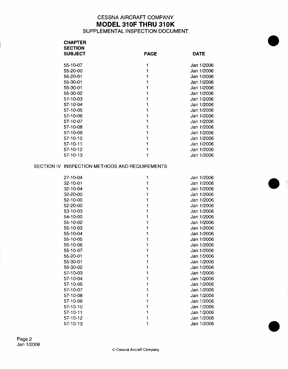 Cessna 310F 310G 310H 310I 310J 310K Service Repair Manual - IMPROVED - preview img 10