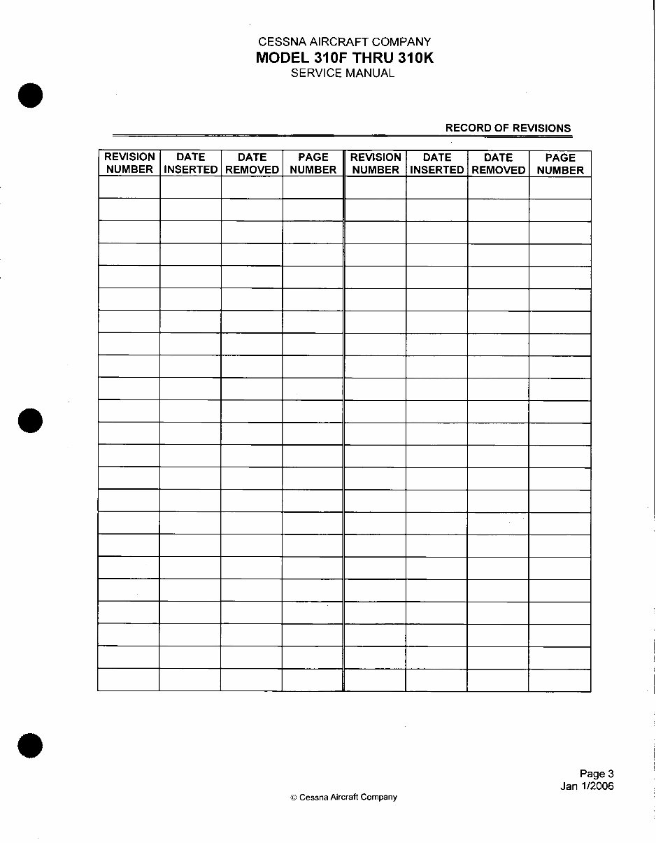 Cessna 310F 310G 310H 310I 310J 310K Service Repair Manual - IMPROVED - preview img 4
