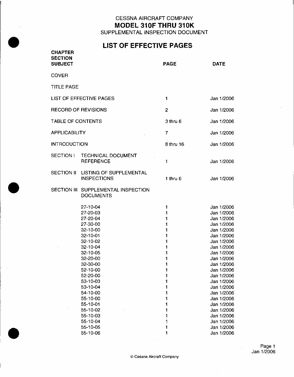 Cessna 310F 310G 310H 310I 310J 310K Service Repair Manual - IMPROVED - preview img 9