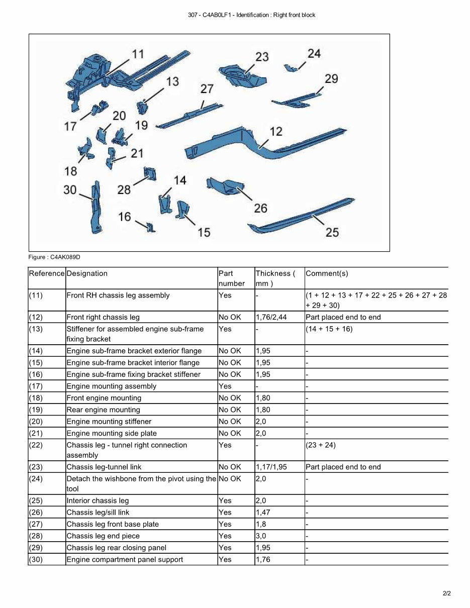 2006 PEUGEOT 307CC Service and Repair Manual preview img 3