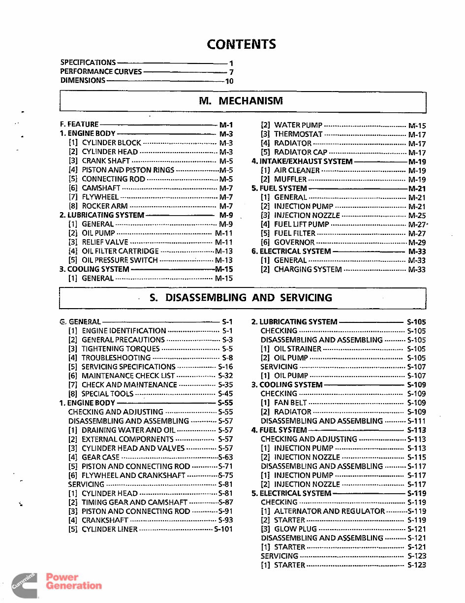 Kubota D950-B Factory Service & Work Shop Manual preview img 5