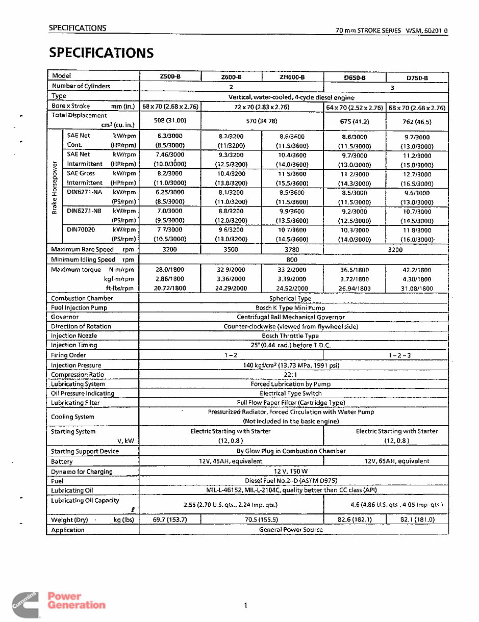 Kubota D950-B Factory Service & Work Shop Manual preview img 9