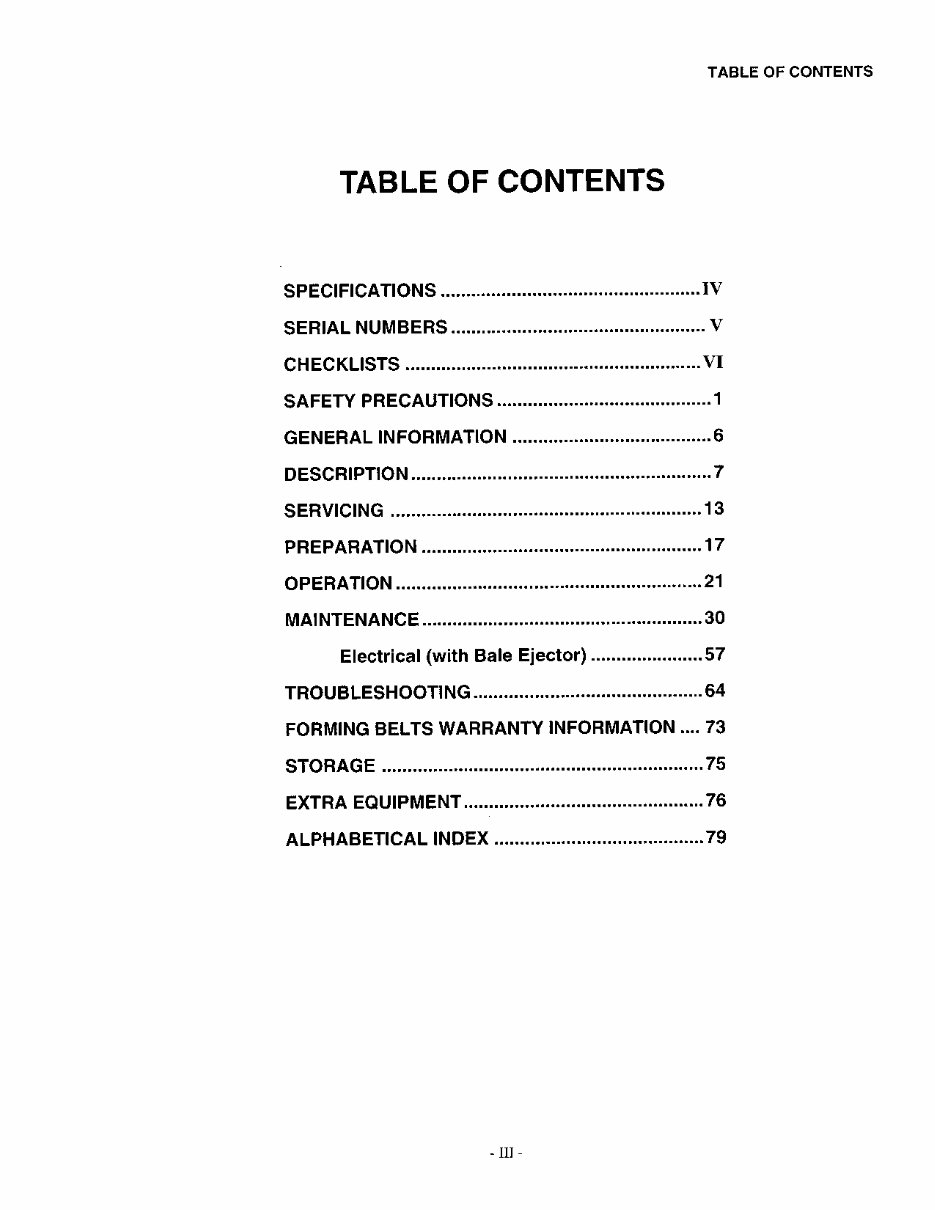 CASE IH 8455 ROUND BALER Operators Manual preview img 5