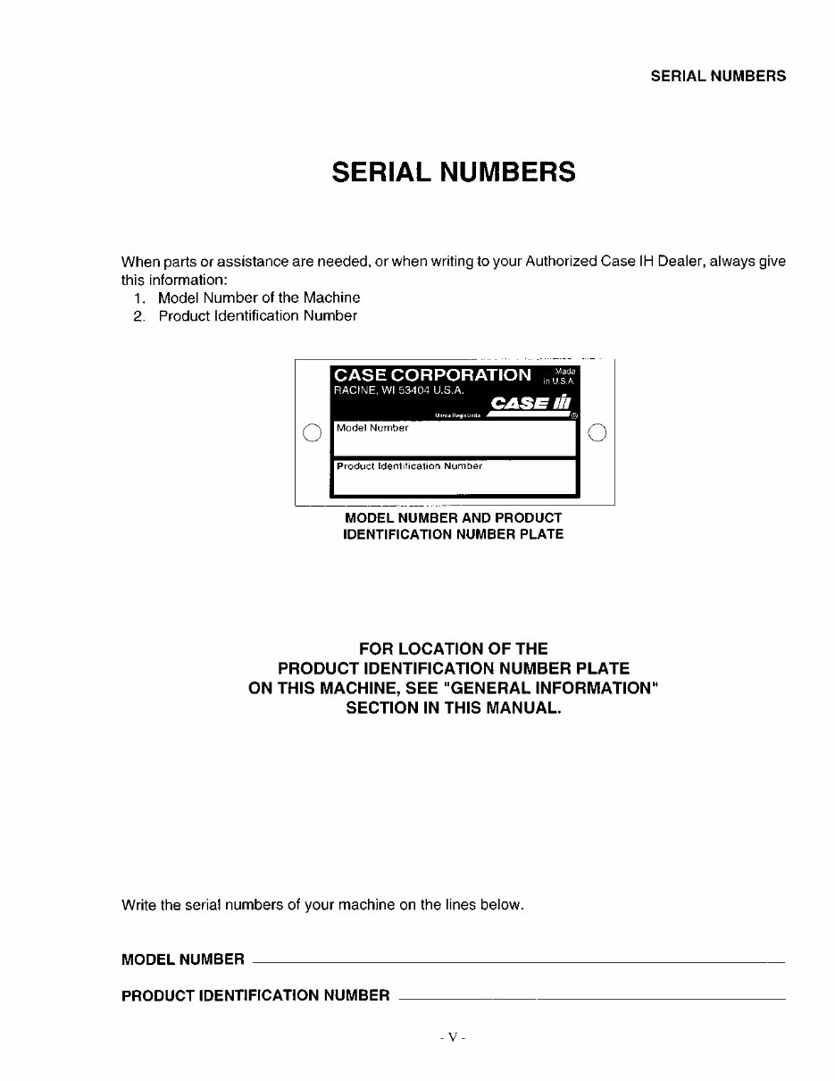 CASE IH 8455 ROUND BALER Operators Manual preview img 7