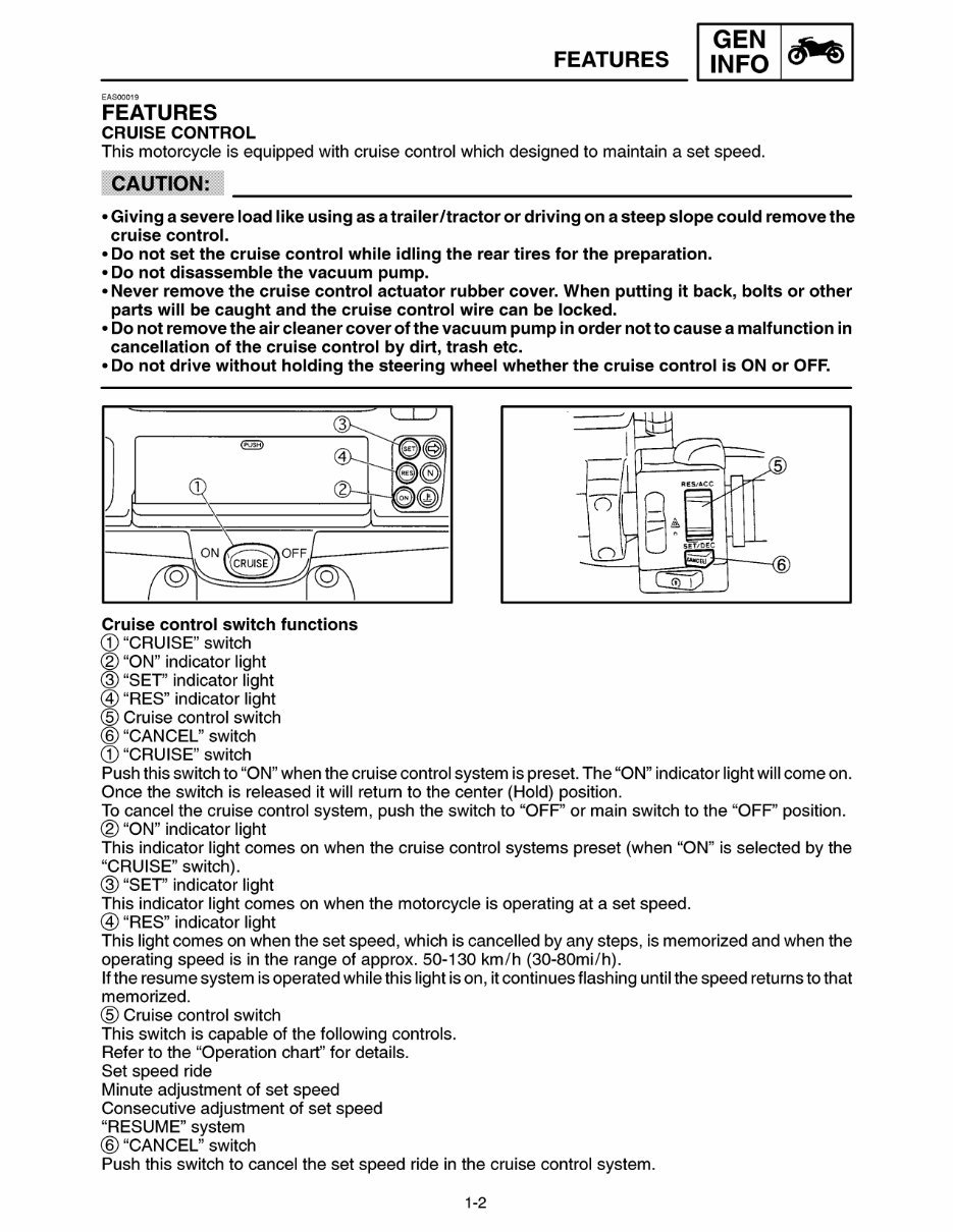 2007 Yamaha ROYAL STAR VENTURE / S / MIDNIGHT Combination Motorcycle Service Manual 1999~2009 preview img 9