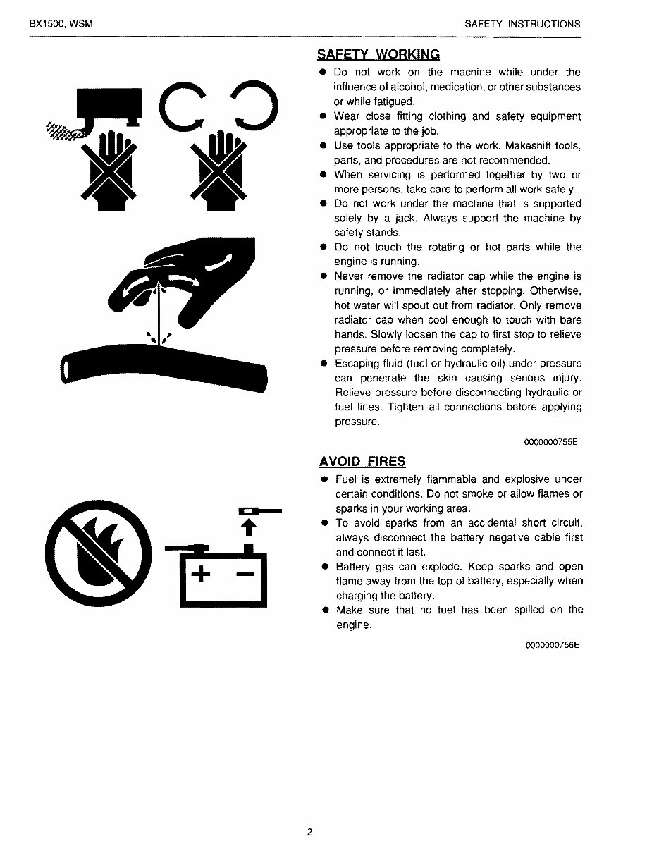 Kubota Bx1500 Sub Compact Tractor Service Workshop Manual preview img 2