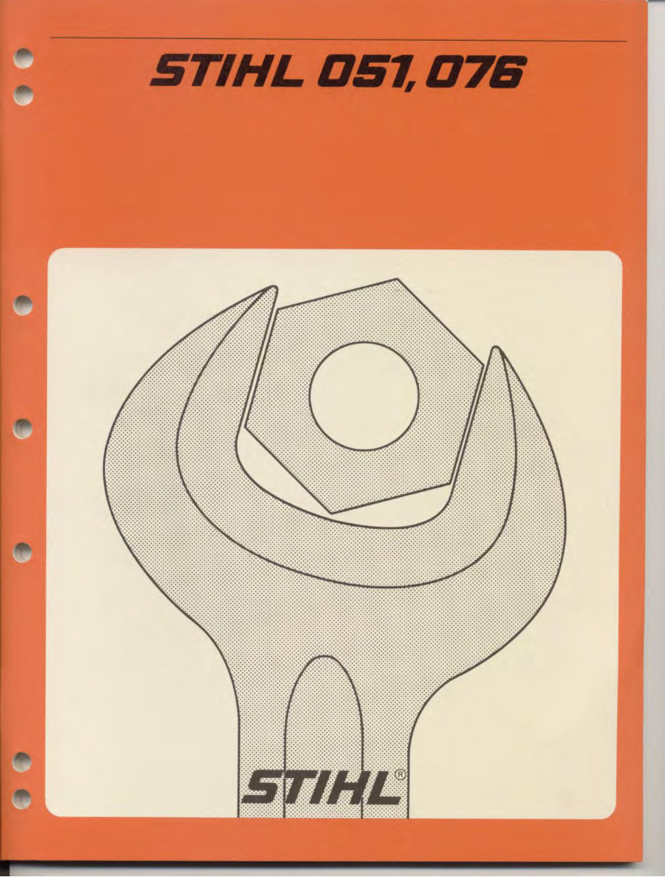 Stihl 050 051 075 076 Chainsaw Full Service & Repair Manual preview img 1
