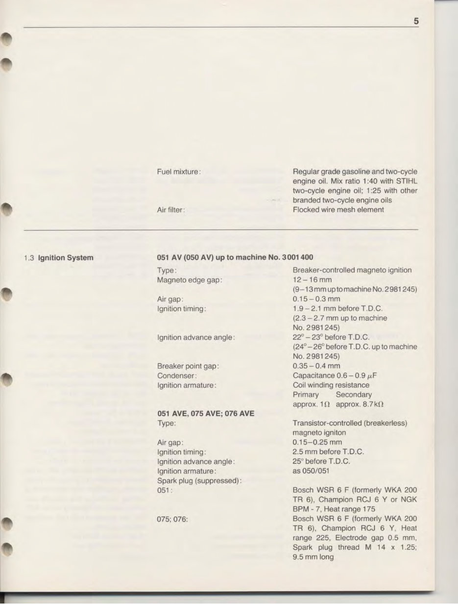 Stihl 050 051 075 076 Chainsaw Full Service & Repair Manual preview img 7