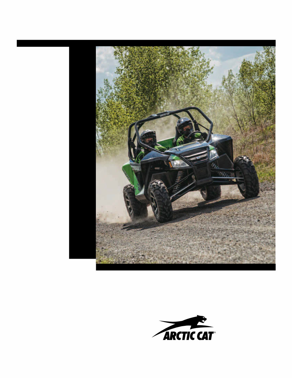 2014 Arctic Cat Wildcat Trail ROV ATV Service Manual preview img 2