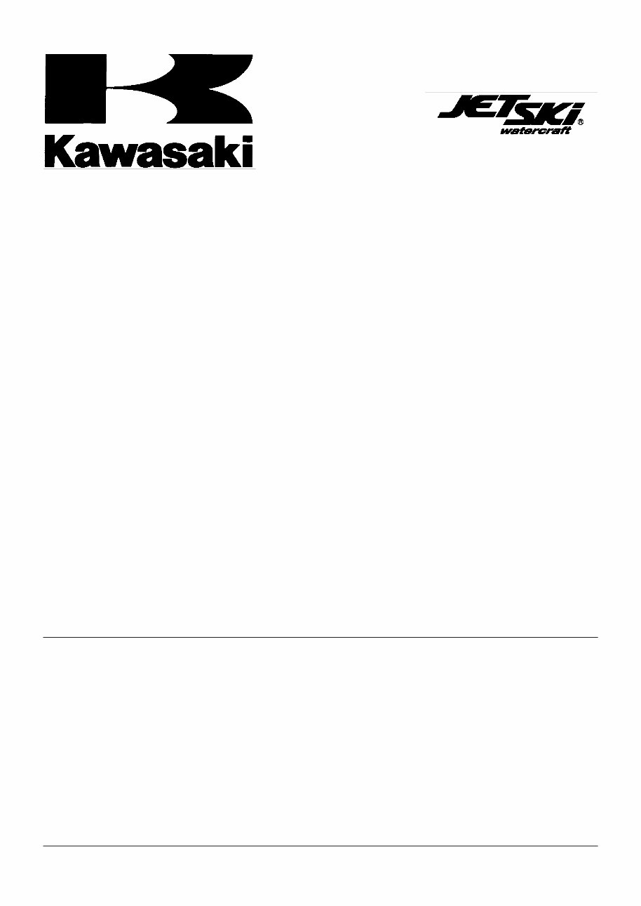 KAWASAKI JET SKI STX 15F Full Service & Repair Manual 2004-2005 preview img 5