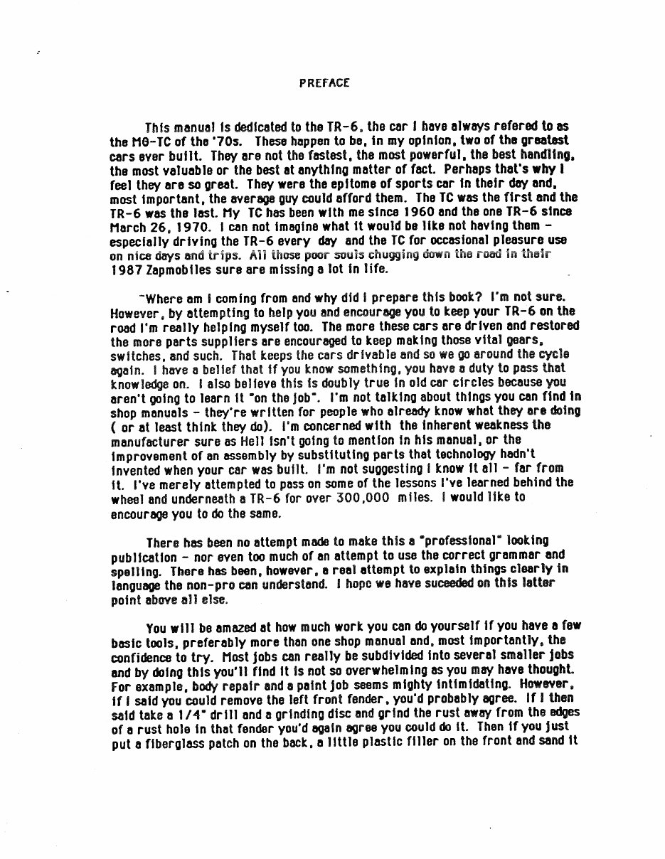 TRIUMPH TR6 Service Repair Workshop Manual preview img 3