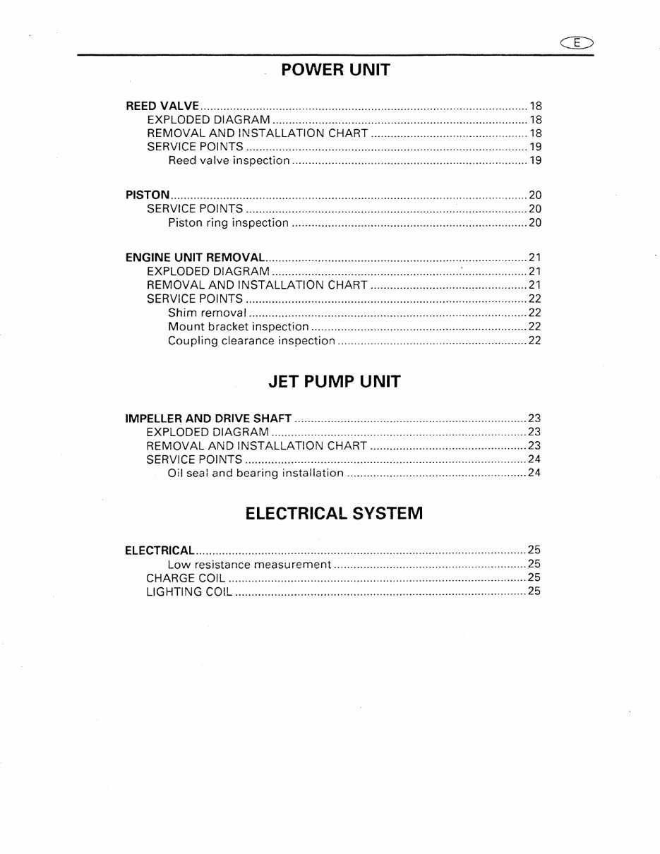 YAMAHA WB700AU / WB700R / WB700S WAVEBLASTER Service & Repair Manual (1993 1994 1995 1996) - ! preview img 6
