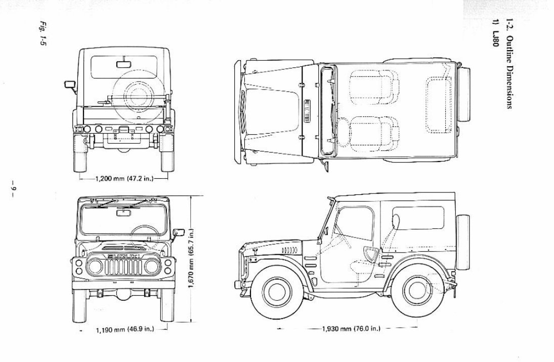 1979-1980 Suzuki LJ80 Repair Service Manual preview img 6