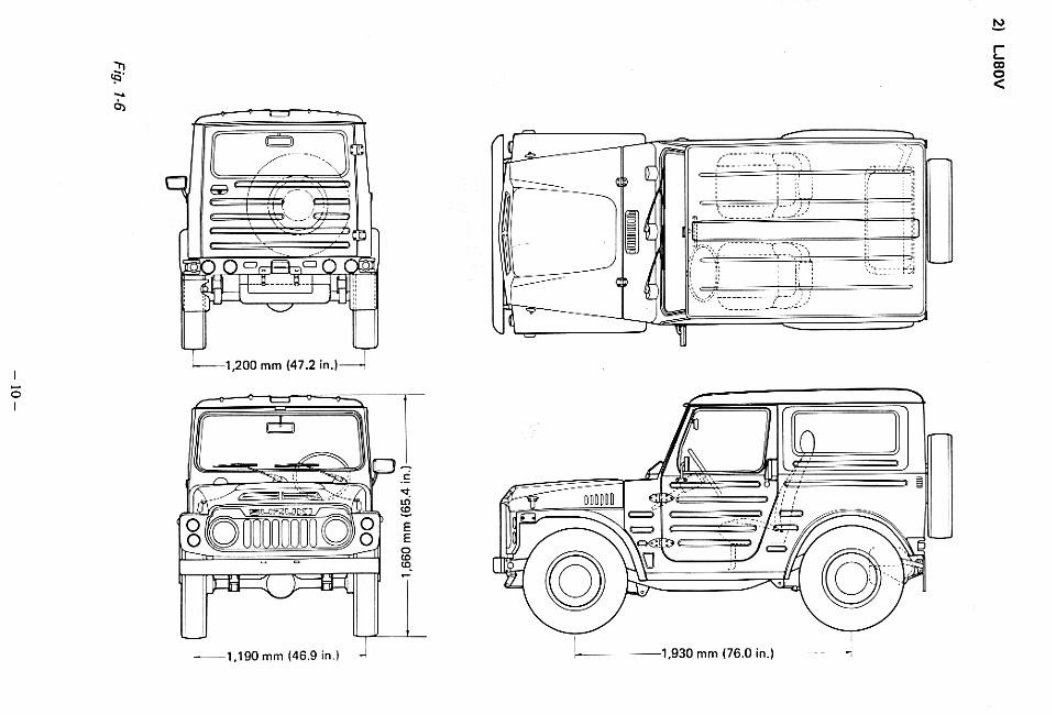 1979-1980 Suzuki LJ80 Repair Service Manual preview img 7