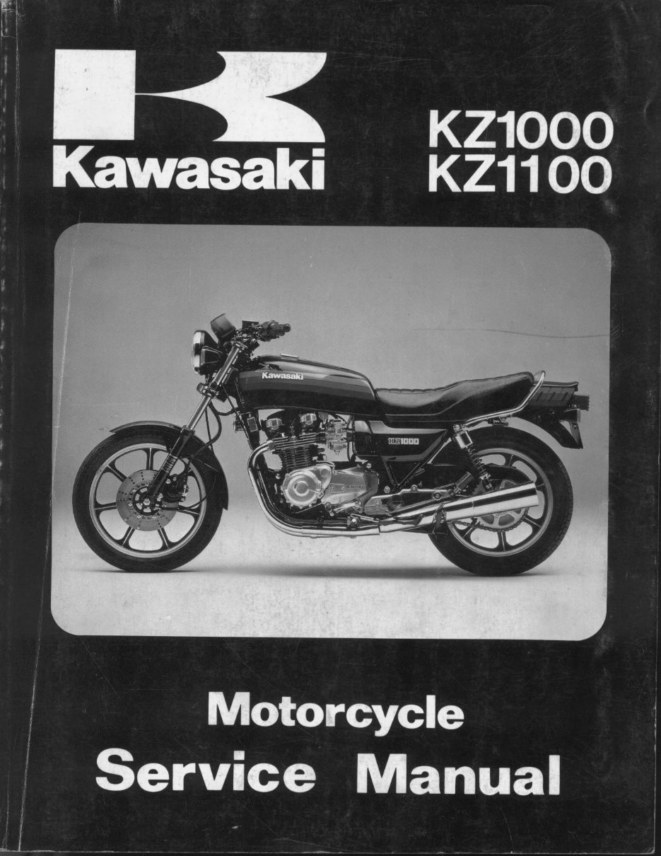 1981-1982 Kawasaki KZ1000/1100 LTD Service & Repair Manual preview img 1