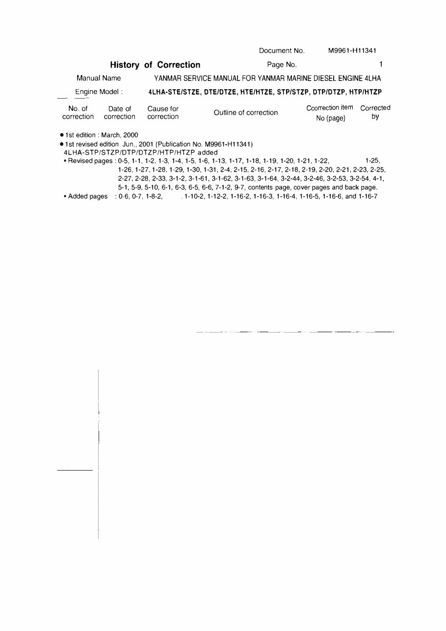 YANMAR 4LHA Series Marine Diesel Engine Full Service & Repair Manual preview img 2