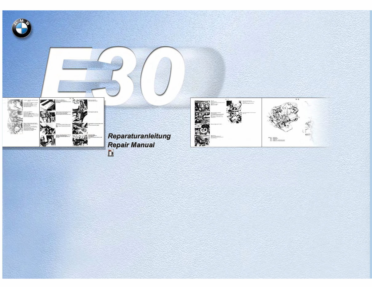 1991-2000 BMW 318TDS 325TD 325TDS E36 Service & Repair Manual preview img 1