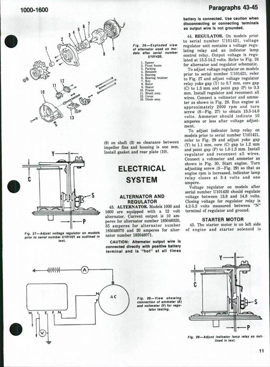 Ford Series 1000-1600 Tractors OEM Service & Repair Manual preview img 10