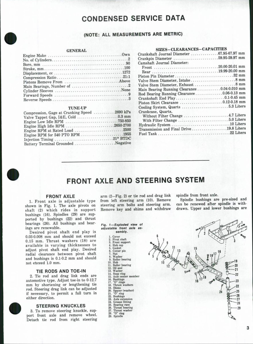 Ford Series 1000-1600 Tractors OEM Service & Repair Manual preview img 2
