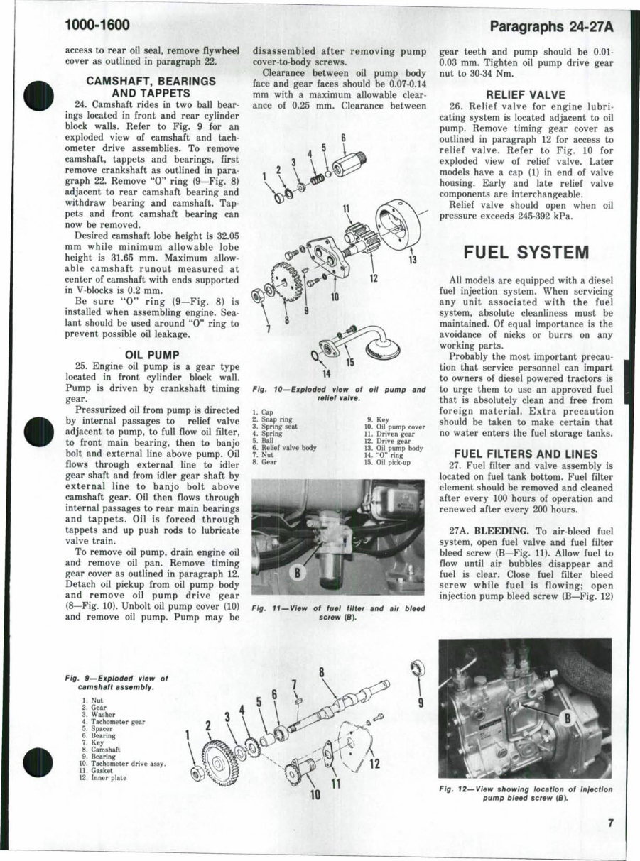 Ford Series 1000-1600 Tractors OEM Service & Repair Manual preview img 6