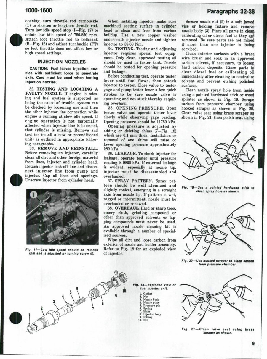 Ford Series 1000-1600 Tractors OEM Service & Repair Manual preview img 8