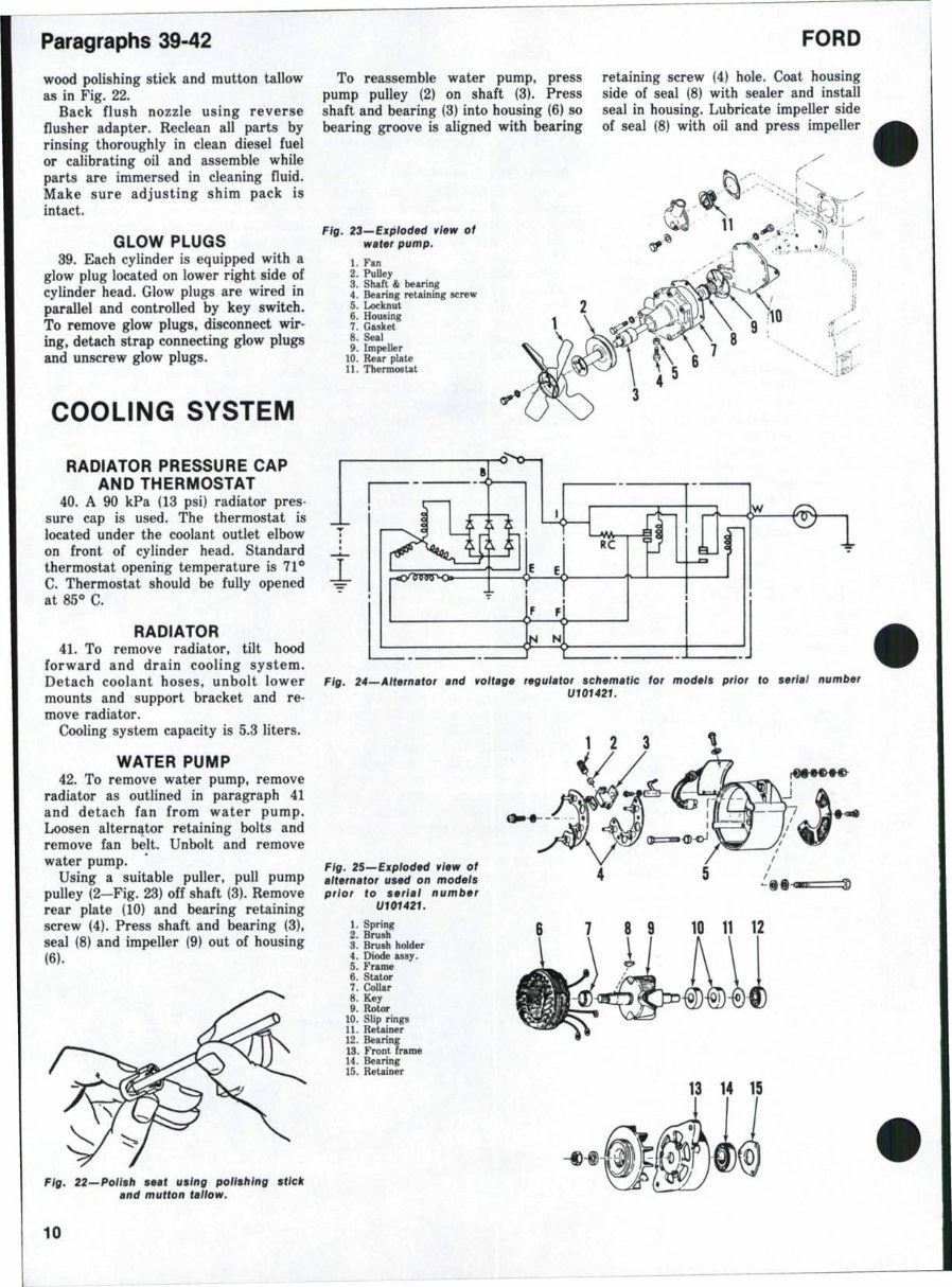 Ford Series 1000-1600 Tractors OEM Service & Repair Manual preview img 9