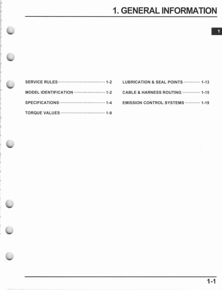 2014-2015 Honda CRF125F, CRF125FB OEM Service & Repair Manual preview img 7