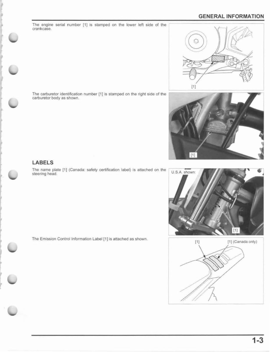 2014-2015 Honda CRF125F, CRF125FB OEM Service & Repair Manual preview img 9