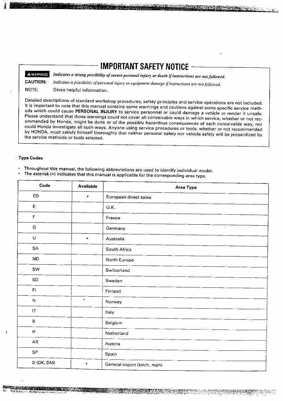 1996-2000 Honda XR250 Service & Repair Manual preview img 1
