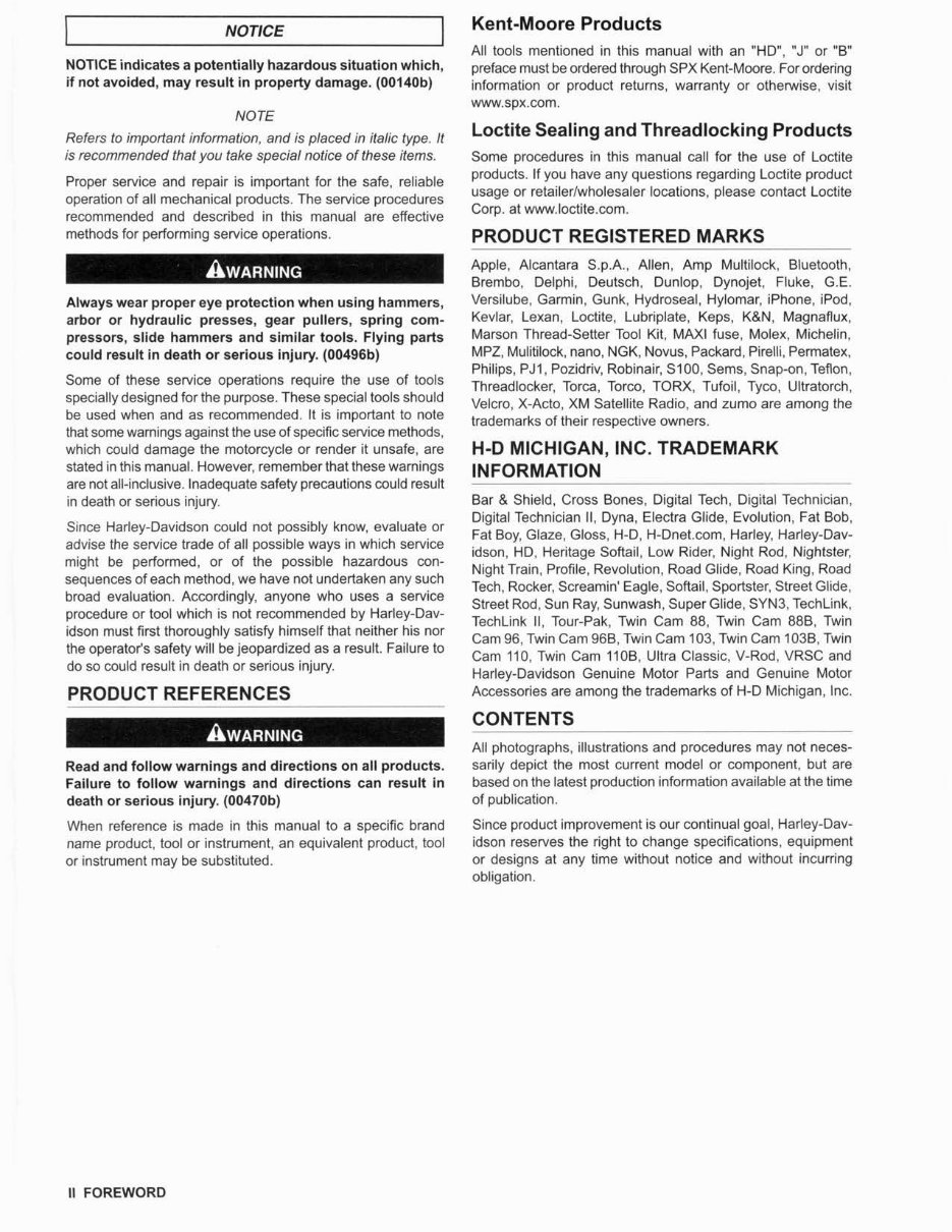 2012 Harley-Davidson XL1200C Sportster Service & Repair Manual preview img 9