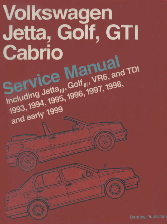 2001 Volkswagen Golf Service & Repair Manual preview img 1