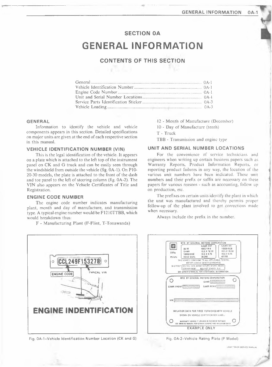 1978 Chevrolet Trucks Service & Repair Manual preview img 2