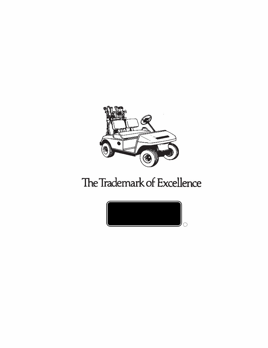 1981-1985 Club Car DS Electric Vehicle Golf Cart Repair preview img 1
