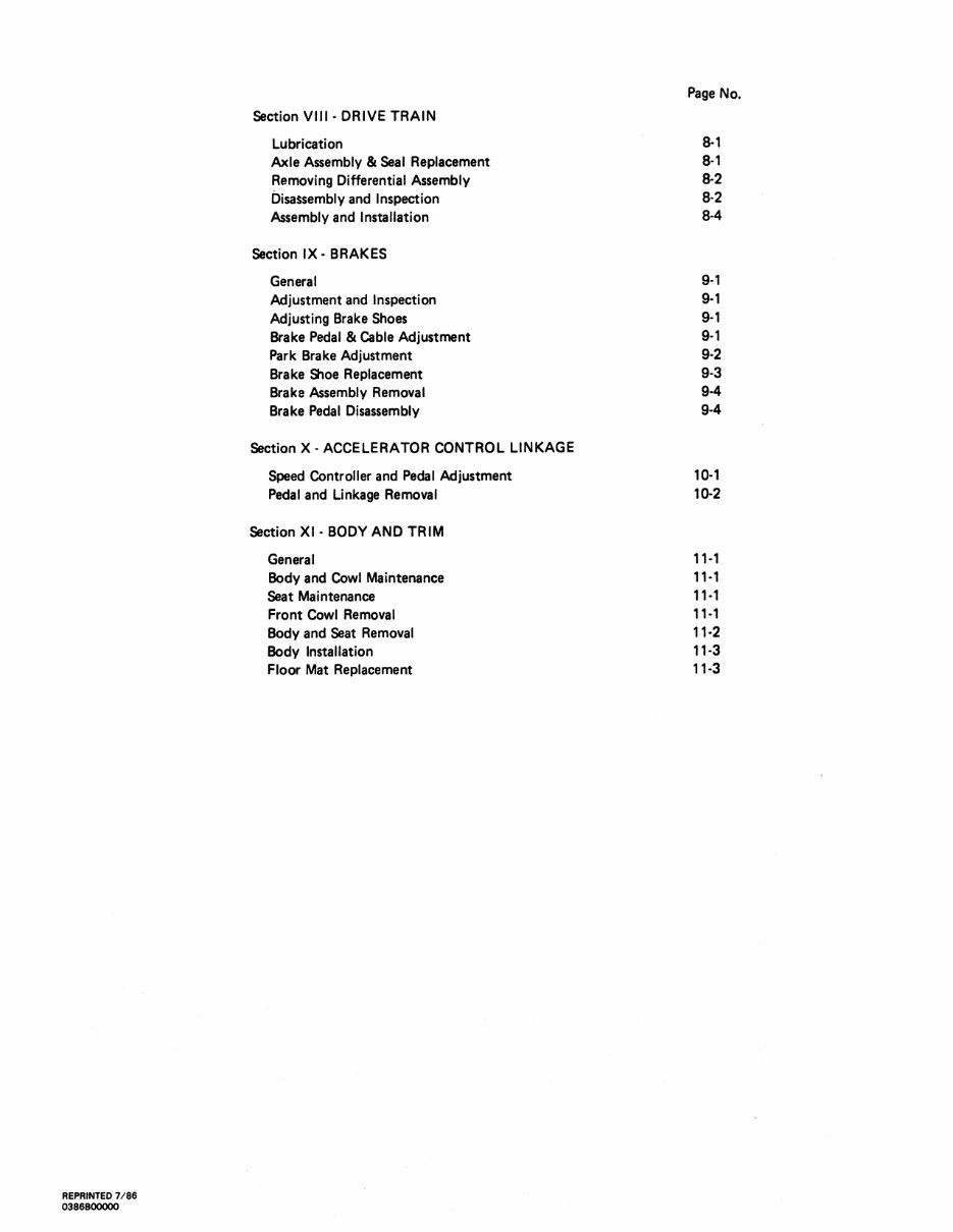 1981-1985 Club Car DS Electric Vehicle Golf Cart Repair preview img 6