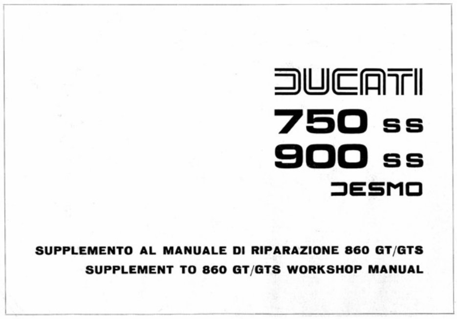 Ducati 750ss 900ss 1975-1977 Service Repair Manual preview img 2