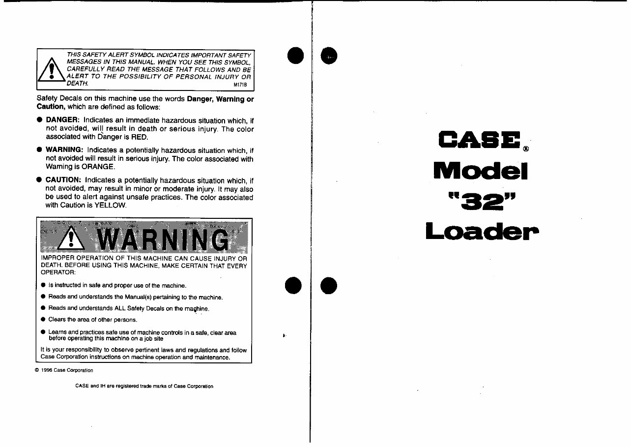 Case 530CK 530 Backhoe Loader Workshop Service & Repair Manual # 1 preview img 2