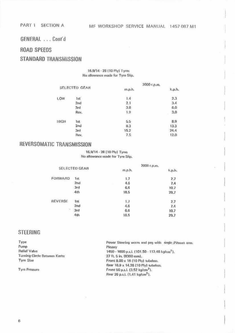 MASSEY FERGUSON MF 50B Loader Excavator Full Service Manual preview img 10