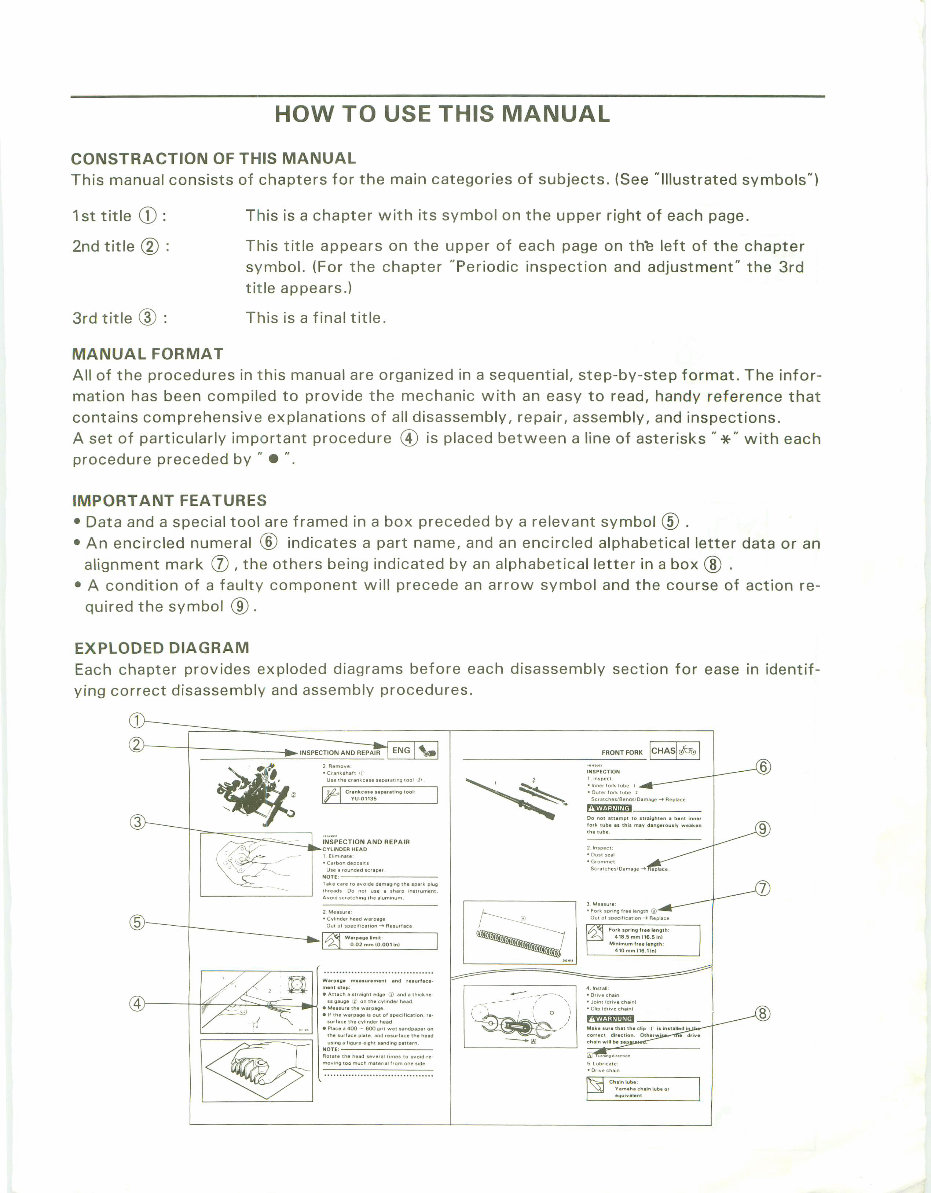 1990-1996 Yamaha XT600 XT600E Service Manual Repair Manuals -and- Owner's Manual, Ultimate Set preview img 3