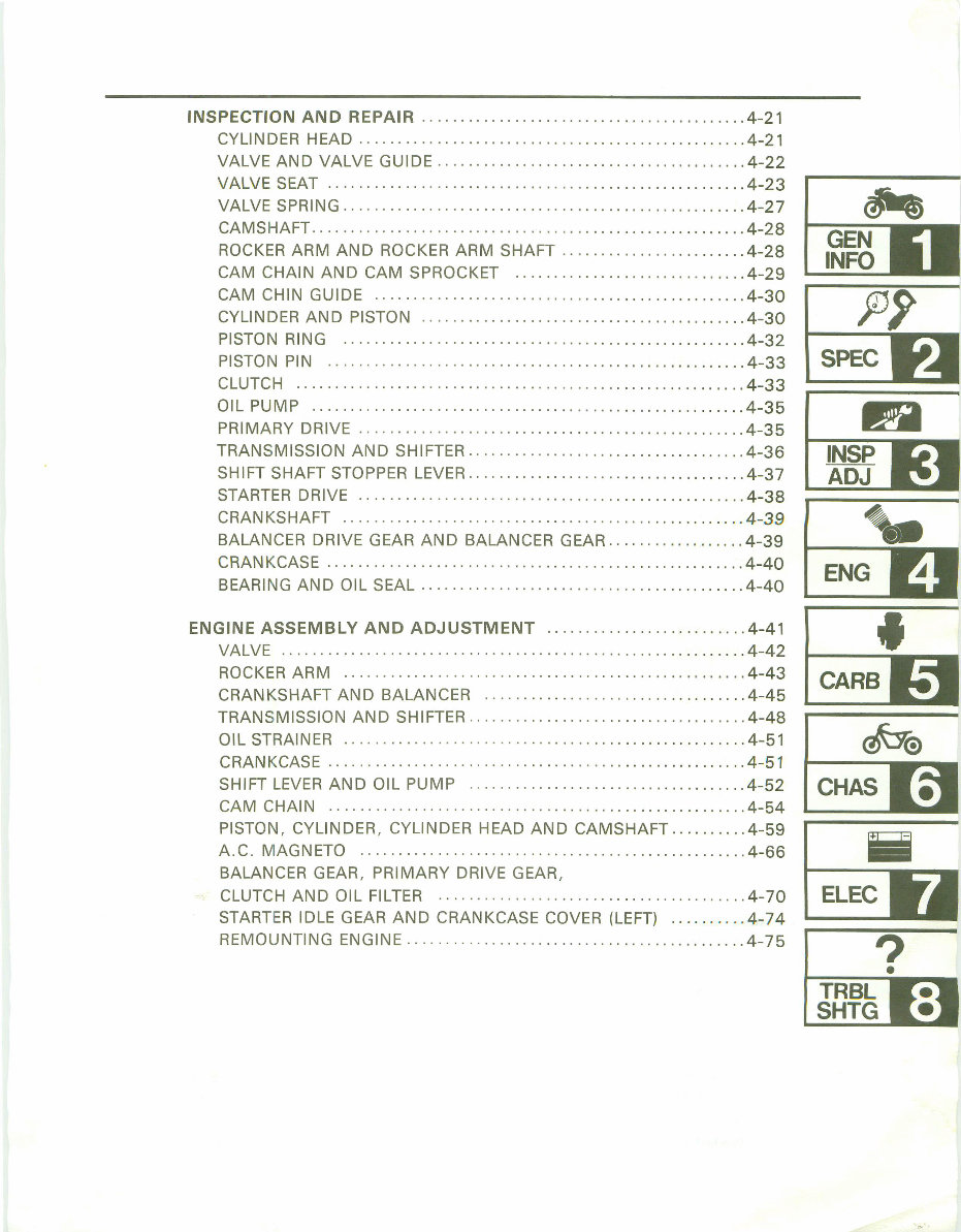 1990-1996 Yamaha XT600 XT600E Service Manual Repair Manuals -and- Owner's Manual, Ultimate Set preview img 9